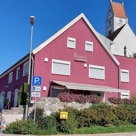 Pension Am Kirchberg Wehringen Exteriör bild